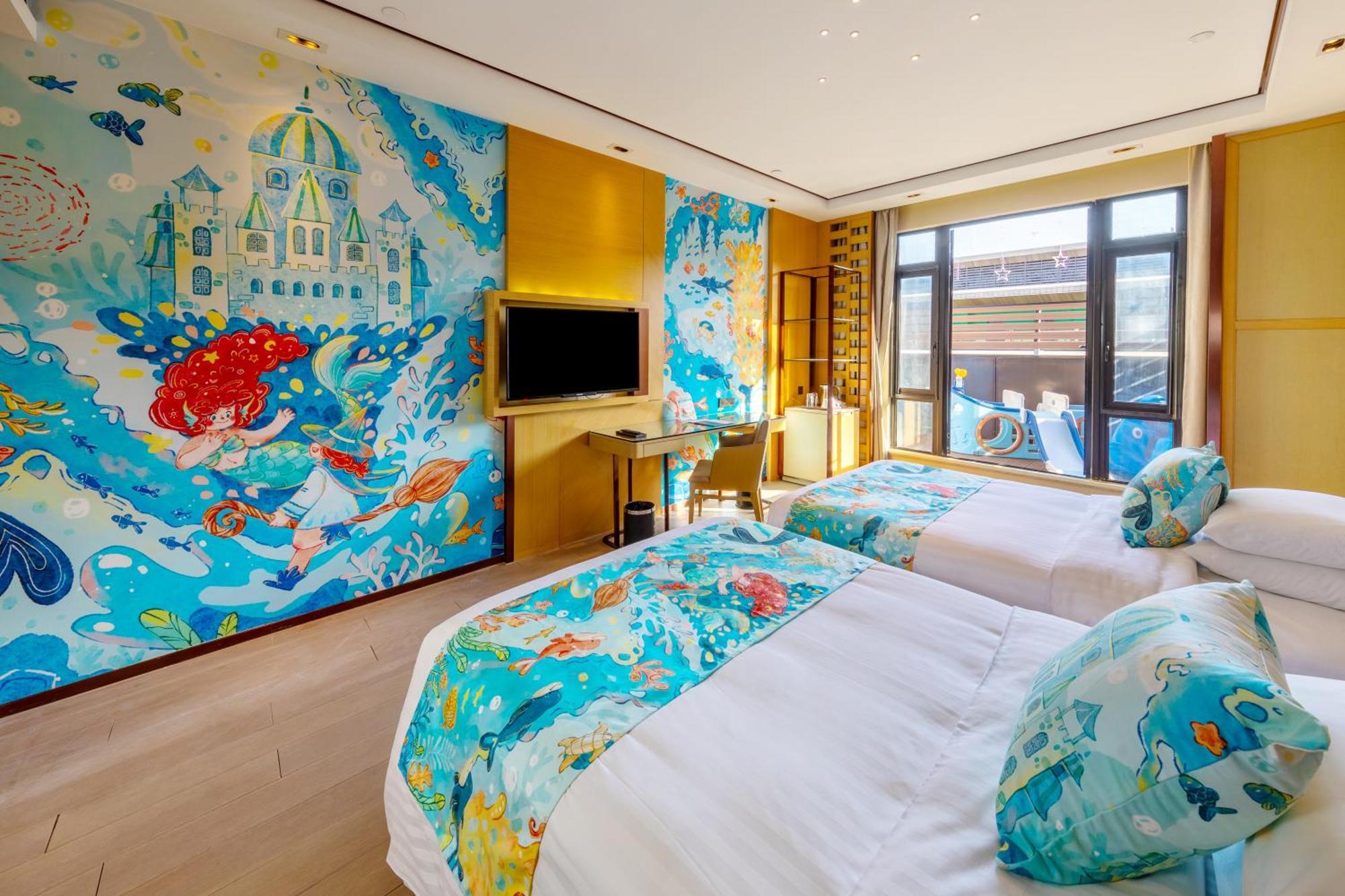 Courtyard By Marriott Shanghai International Tourism And Resorts Zone Exteriör bild