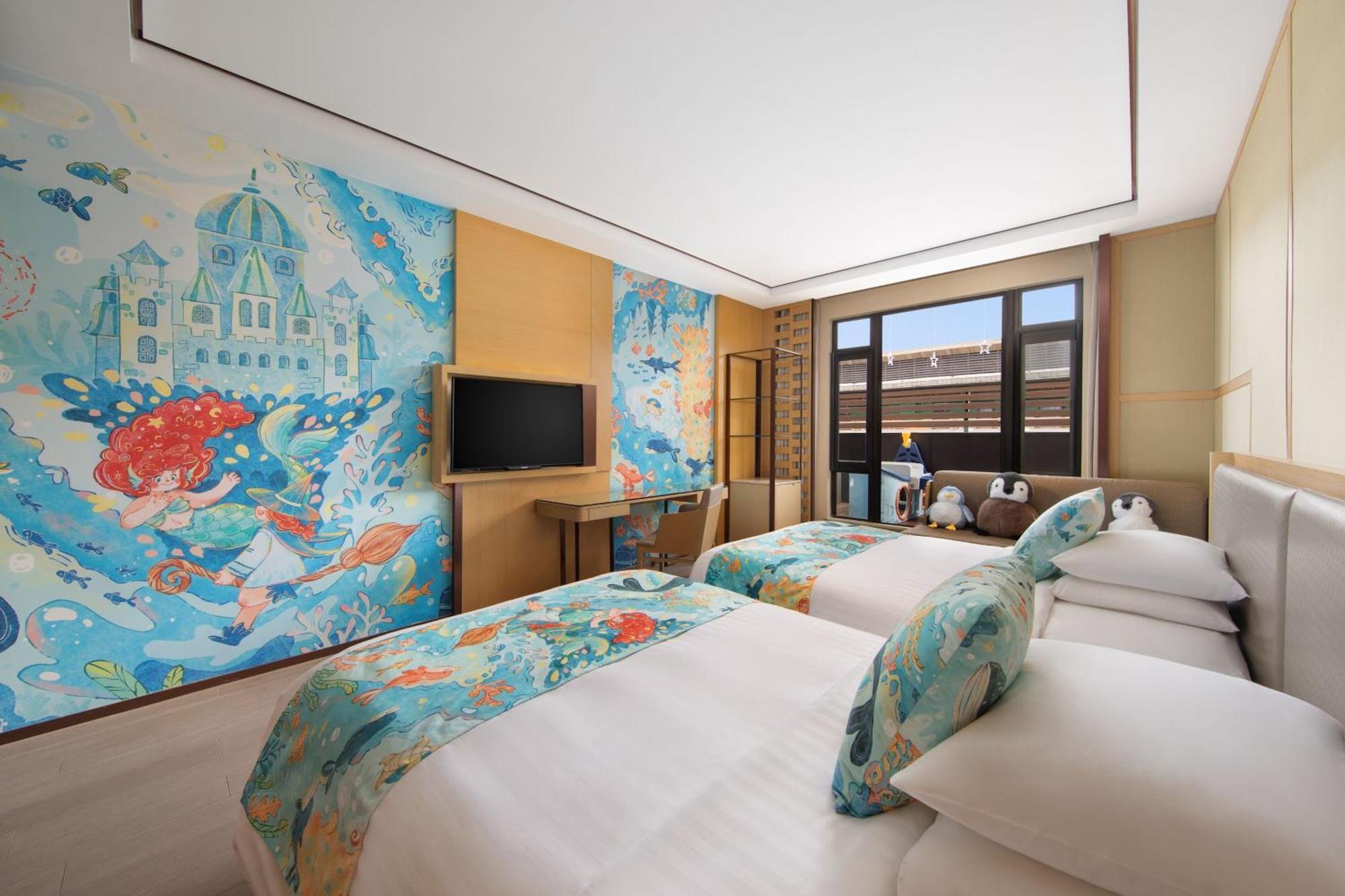 Courtyard By Marriott Shanghai International Tourism And Resorts Zone Exteriör bild