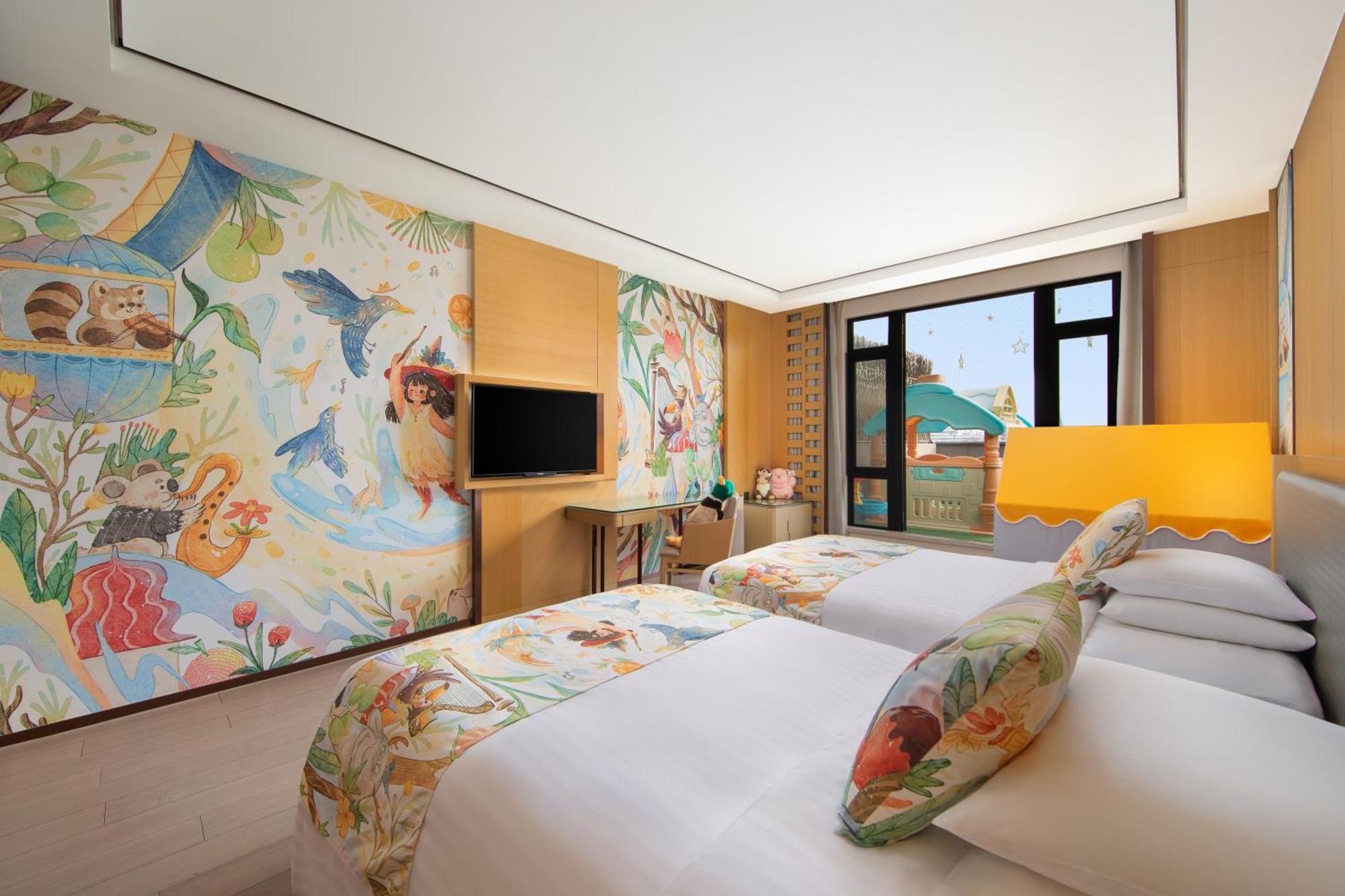 Courtyard By Marriott Shanghai International Tourism And Resorts Zone Exteriör bild