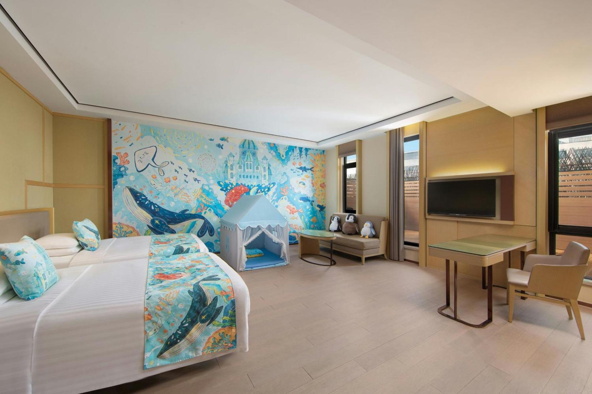 Courtyard By Marriott Shanghai International Tourism And Resorts Zone Exteriör bild