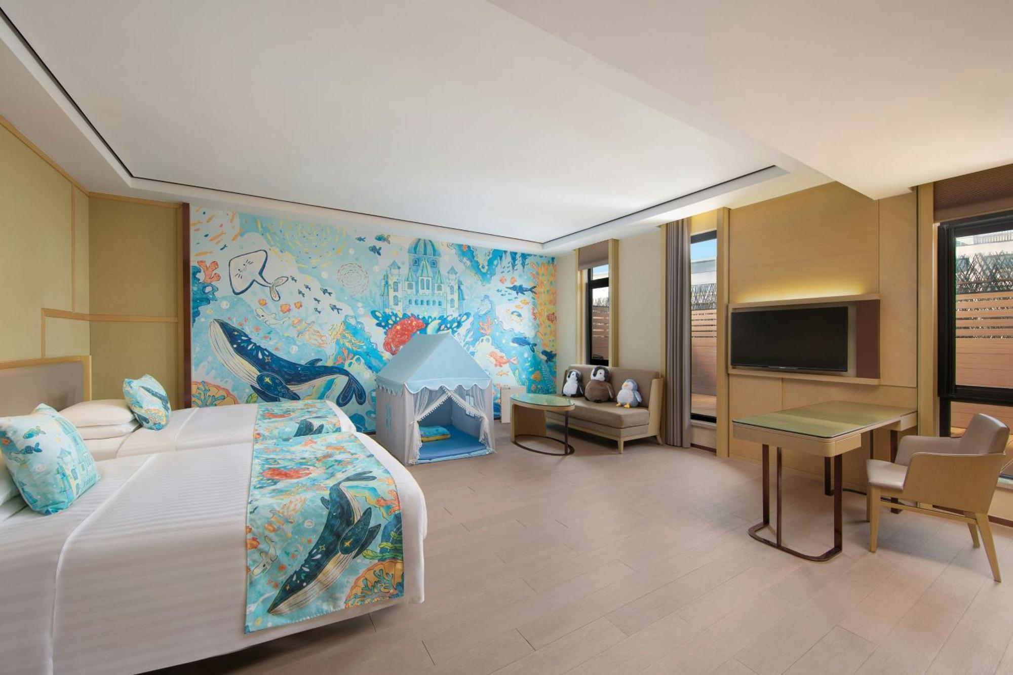 Courtyard By Marriott Shanghai International Tourism And Resorts Zone Exteriör bild